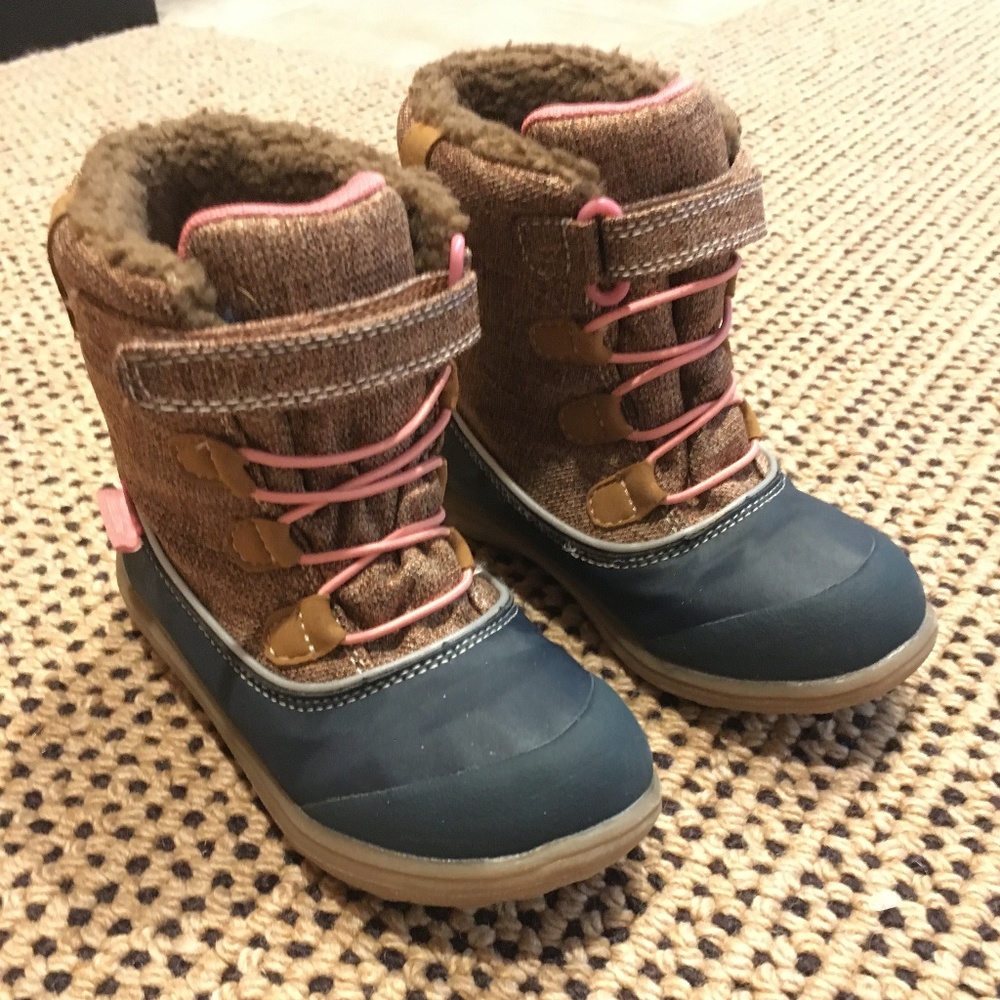 See Kai Run Waterproof Insulated Winter Books Pink